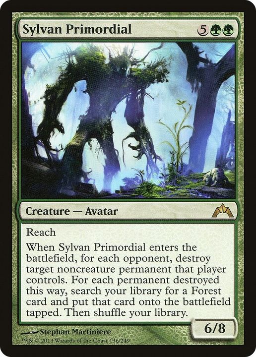 Sylvan Primordial in the group Magic the Gathering / Types / Colors / Green at Proxyprinters.com (1702)