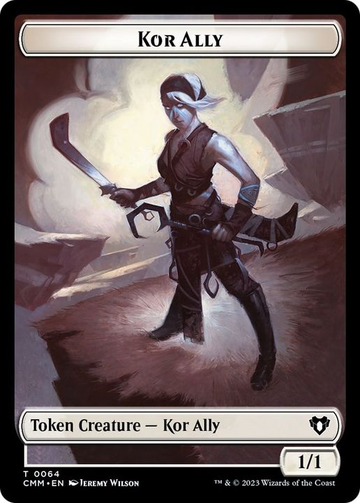 Kor Ally in the group Magic the Gathering / Types / Colors / White at Proxyprinters.com (17038)