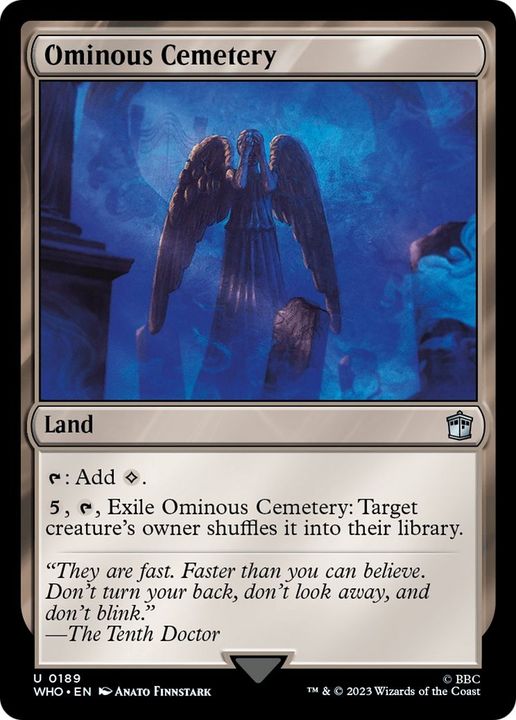 Ominous Cemetery in the group Singles at Proxyprinters.com (17041)