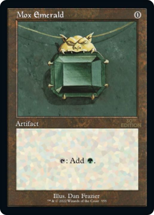 Mox Emerald in the group Magic the Gathering / Types / Artifacts / Artifact at Proxyprinters.com (17042)