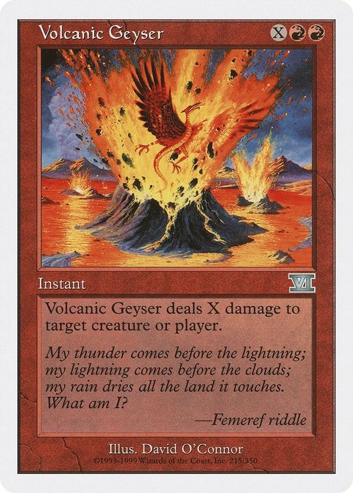 Volcanic Geyser in the group Magic the Gathering / Sets / Classic Sixth Edition at Proxyprinters.com (17048)