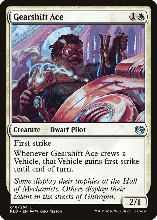 Gearshift Ace in the group Magic the Gathering / Types / Colors / White at Proxyprinters.com (17052)