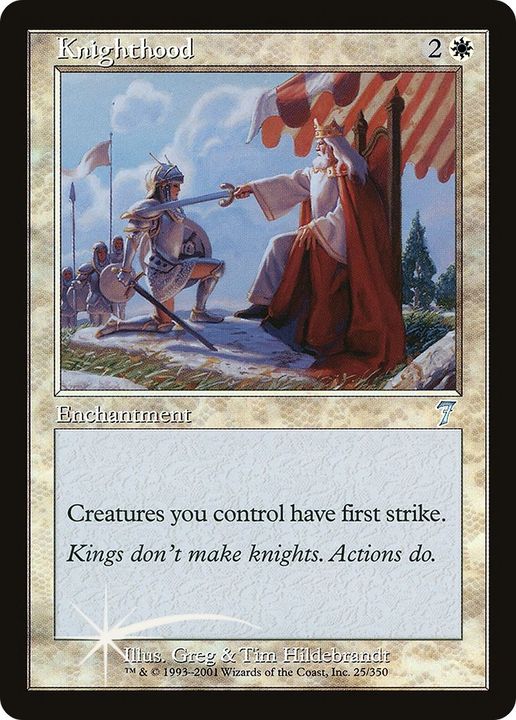 Knighthood in the group Singles at Proxyprinters.com (17057)