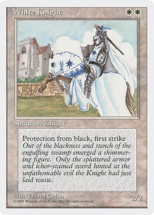 White Knight in the group Magic the Gathering / Sets / Fourth Edition at Proxyprinters.com (17058)