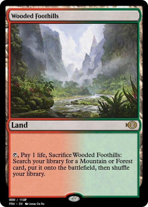 Wooded Foothills in the group Magic the Gathering / Types / Colors / Colorless at Proxyprinters.com (17078)