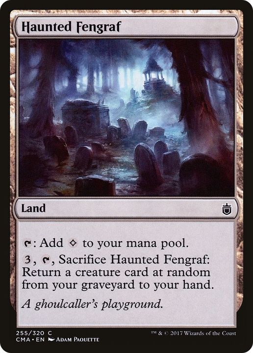 Haunted Fengraf in the group Magic the Gathering / Types / Colors / Colorless at Proxyprinters.com (17081)