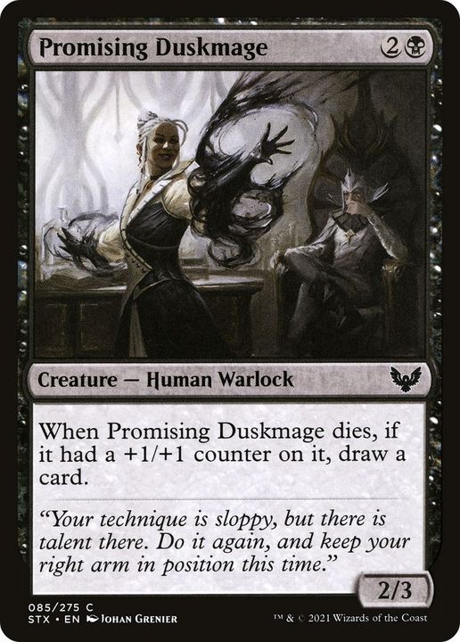 Promising Duskmage in the group Magic the Gathering / Types / Creatures / Human at Proxyprinters.com (17088)