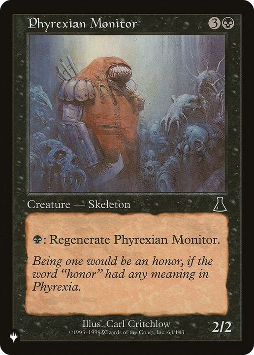 Phyrexian Monitor in the group Magic the Gathering / Sets / The List at Proxyprinters.com (17093)