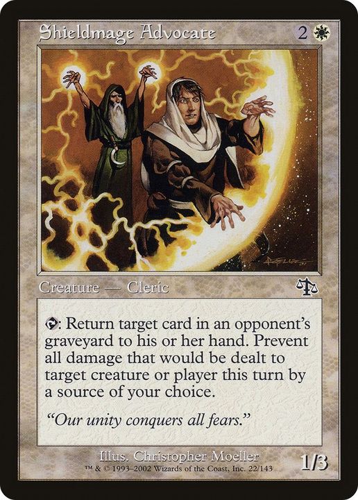 Shieldmage Advocate in the group Magic the Gathering / Sets / Judgment at Proxyprinters.com (17101)