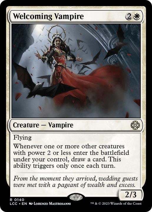 Welcoming Vampire in the group Magic the Gathering / Sets / The Lost Caverns of Ixalan Commander at Proxyprinters.com (17102)