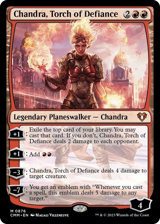 Chandra, Torch of Defiance in the group Magic the Gathering / Types / Colors / Red at Proxyprinters.com (17107)