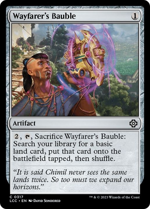 Wayfarer's Bauble in the group Magic the Gathering / Sets / The Lost Caverns of Ixalan Commander at Proxyprinters.com (17119)