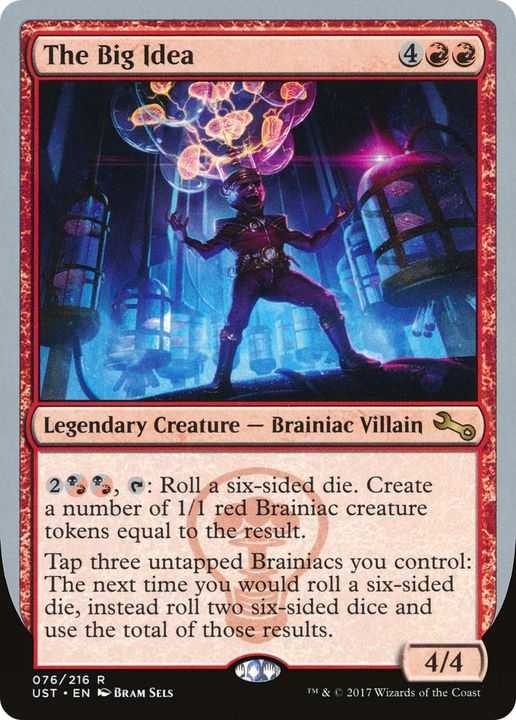 The Big Idea in the group Magic the Gathering / Types / Colors / Red at Proxyprinters.com (17138)