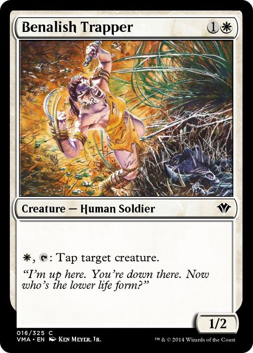 Benalish Trapper in the group Magic the Gathering / Types / Creatures / Human at Proxyprinters.com (17139)