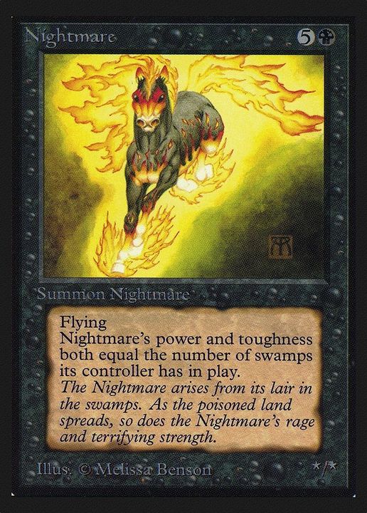 Nightmare in the group Magic the Gathering / Types / Colors / Black at Proxyprinters.com (17146)