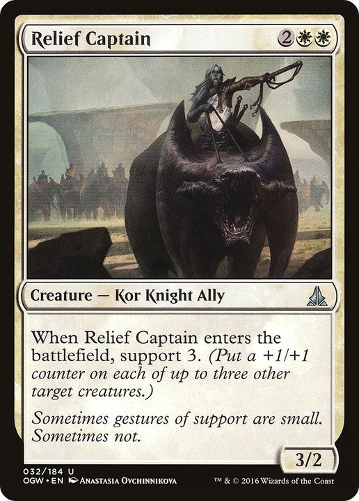 Relief Captain in the group Magic the Gathering / Types / Colors / White at Proxyprinters.com (17147)