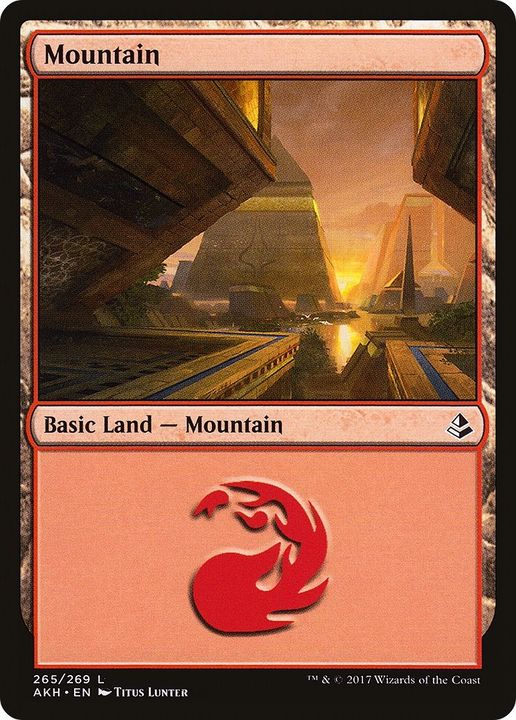 Mountain in the group Magic the Gathering / Sets / Amonkhet at Proxyprinters.com (17151)