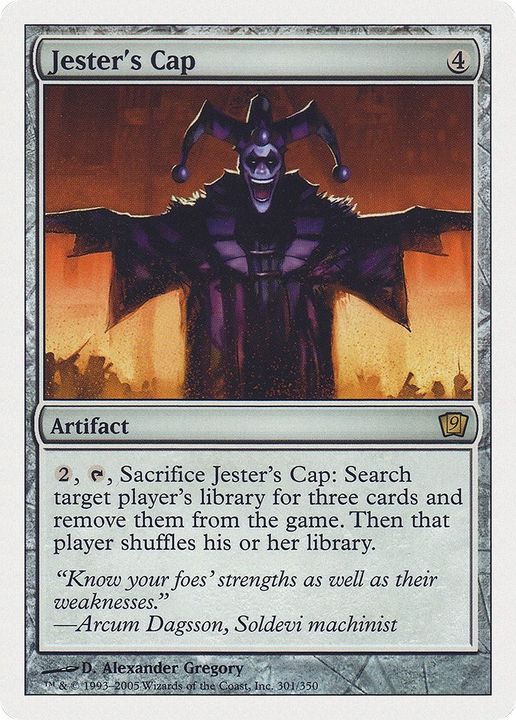 Jester's Cap in the group Magic the Gathering / Types / Artifacts / Artifact at Proxyprinters.com (17173)