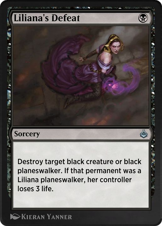 Liliana's Defeat in the group Magic the Gathering / Sets / Amonkhet Remastered at Proxyprinters.com (17176)