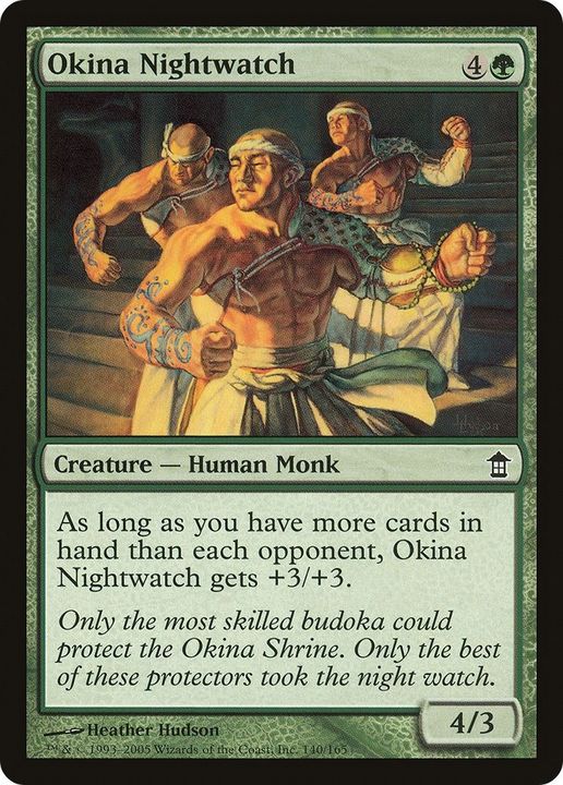 Okina Nightwatch in the group Magic the Gathering / Types / Creatures / Human at Proxyprinters.com (17184)