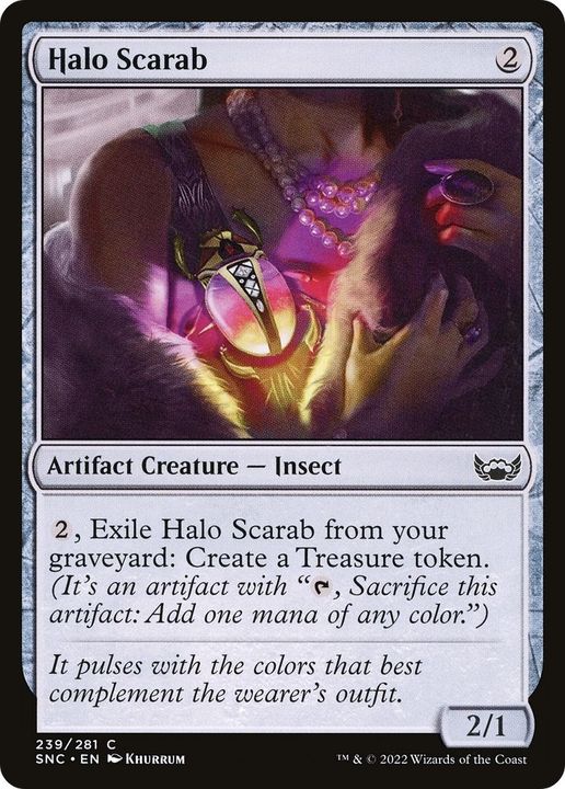 Halo Scarab in the group Magic the Gathering / Types / Colors / Colorless at Proxyprinters.com (17185)