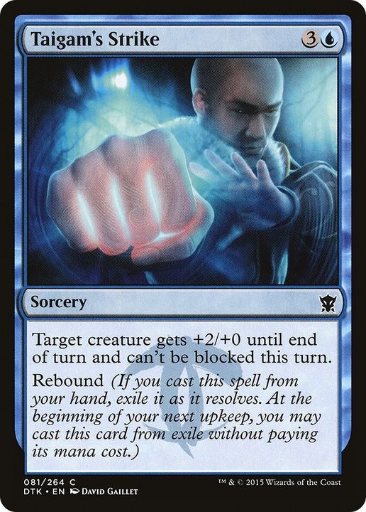 Taigam's Strike in the group Magic the Gathering / Types / Colors / Blue at Proxyprinters.com (17206)