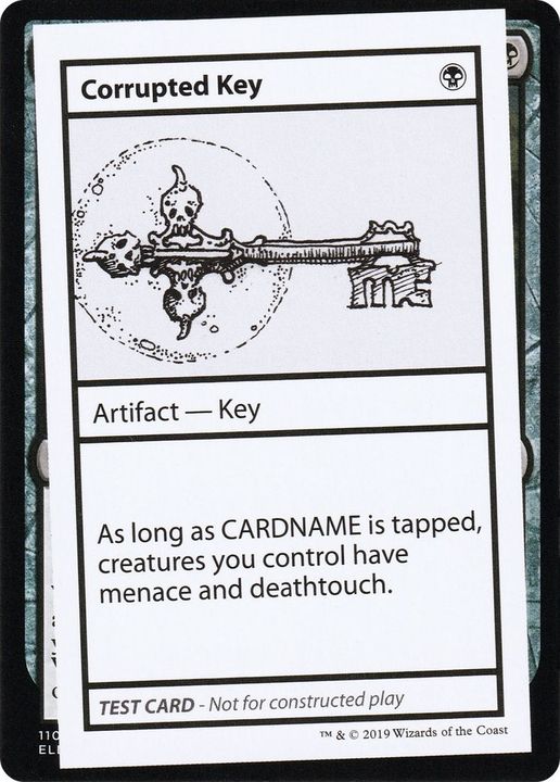 Corrupted Key in the group Magic the Gathering / Types / Artifacts / Artifact at Proxyprinters.com (17210)