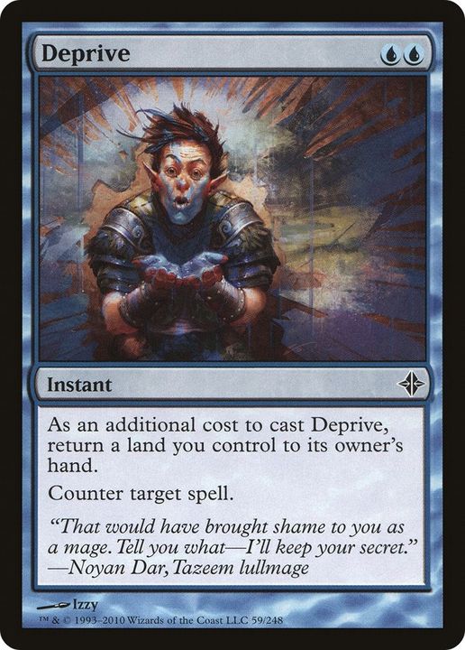 Deprive in the group Magic the Gathering / Sets / Rivals of Ixalan at Proxyprinters.com (17218)