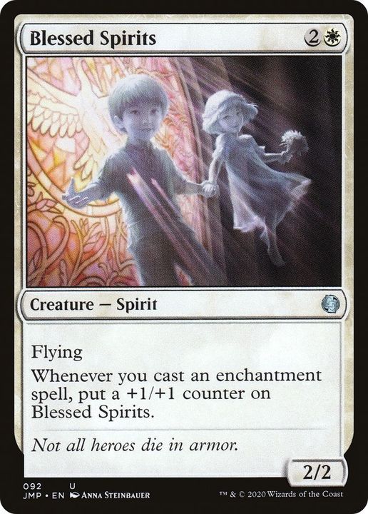 Blessed Spirits in the group Magic the Gathering / Types / Colors / White at Proxyprinters.com (17229)