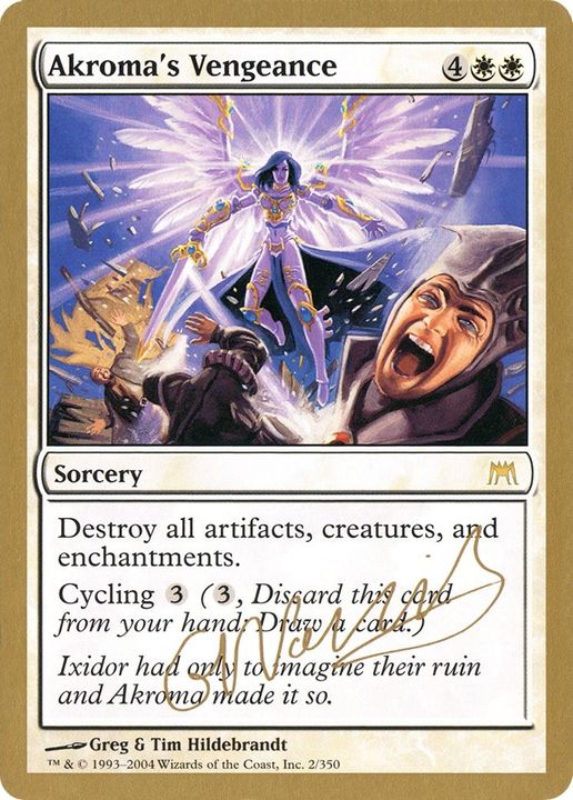 Akroma's Vengeance in the group Magic the Gathering / Sets / World Championship Decks 2004 at Proxyprinters.com (17263)