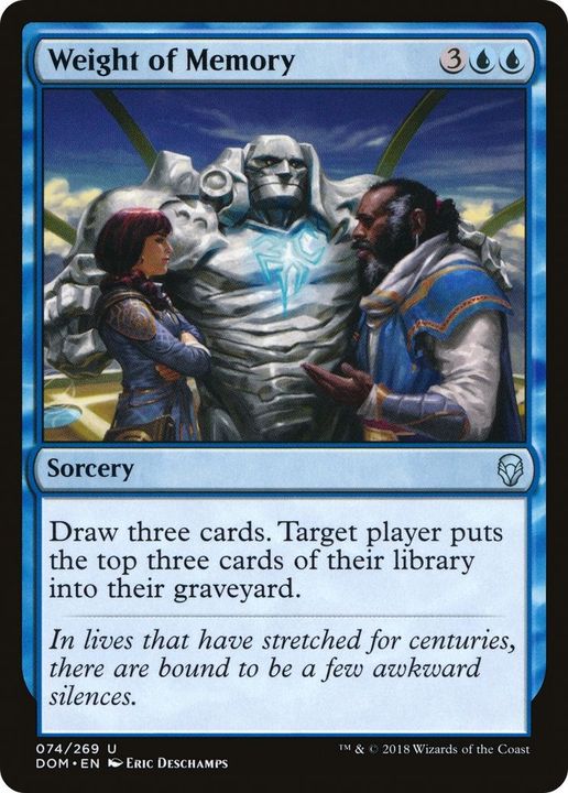 Weight of Memory in the group Magic the Gathering / Types / Colors / Blue at Proxyprinters.com (17268)