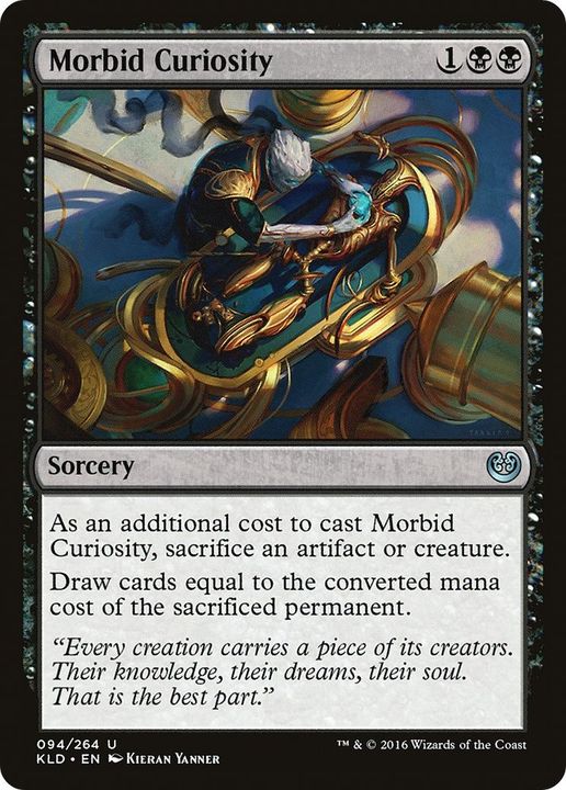 Morbid Curiosity in the group Magic the Gathering / Sets / Kaladesh at Proxyprinters.com (17275)