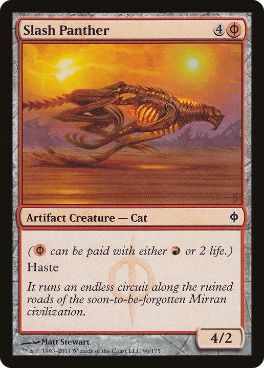 Slash Panther in the group Magic the Gathering / Types / Colors / Red at Proxyprinters.com (17331)