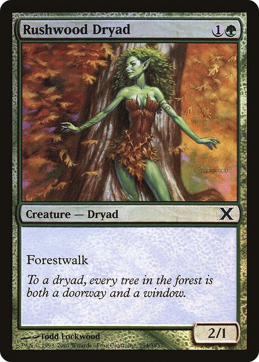 Rushwood Dryad in the group Magic the Gathering / Types / Colors / Green at Proxyprinters.com (17356)