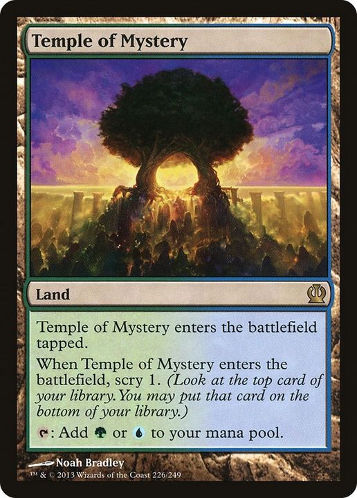 Temple of Mystery in the group Magic the Gathering / Sets / Theros at Proxyprinters.com (17363)