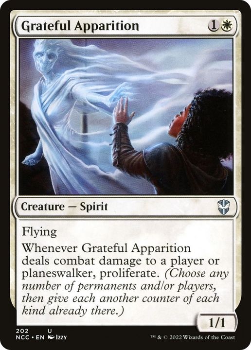 Grateful Apparition in the group Magic the Gathering / Types / Colors / White at Proxyprinters.com (17372)