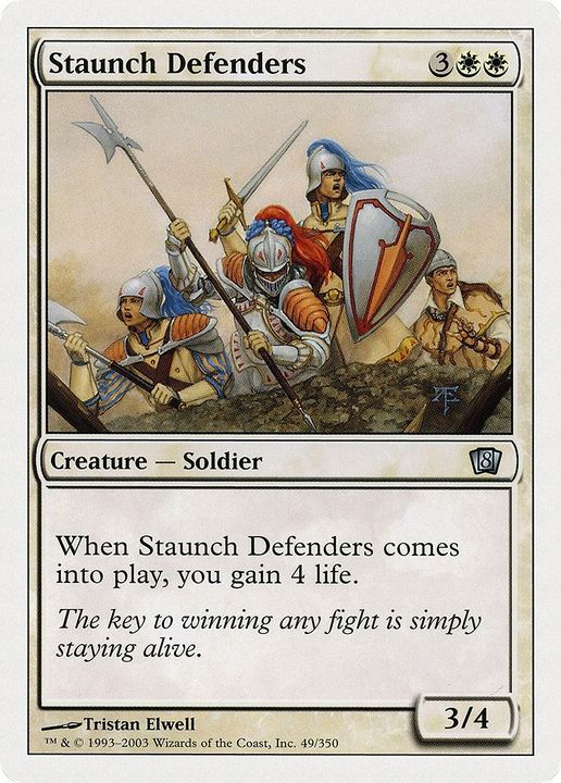 Staunch Defenders in the group Magic the Gathering / Sets / Eighth Edition at Proxyprinters.com (1738)