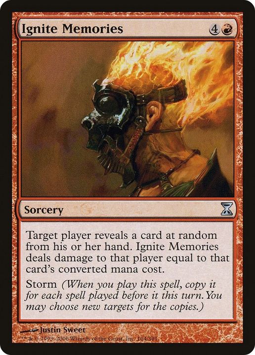 Ignite Memories in the group Magic the Gathering / Types / Colors / Red at Proxyprinters.com (17388)