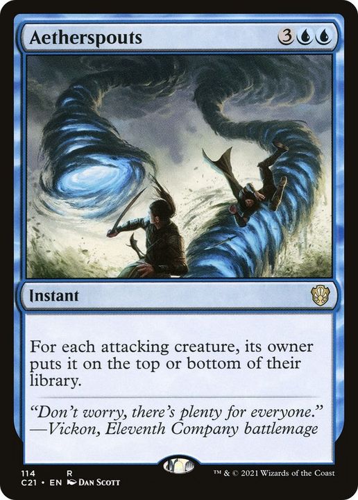 Aetherspouts in the group Magic the Gathering / Sets / Commander 2021 at Proxyprinters.com (1740)