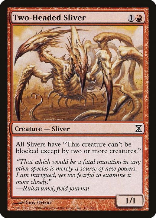 Two-Headed Sliver in the group Magic the Gathering / Singles at Proxyprinters.com (17408)