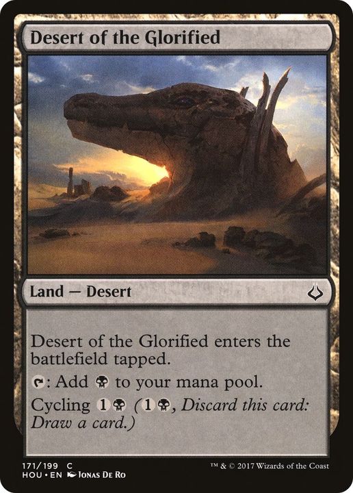 Desert of the Glorified in the group Magic the Gathering / Types / Colors / Colorless at Proxyprinters.com (1741)