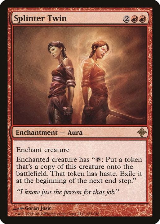 Splinter Twin in the group Magic the Gathering / Types / Colors / Red at Proxyprinters.com (17415)