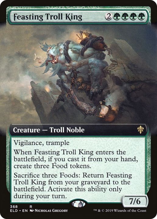 Feasting Troll King in the group Magic the Gathering / Types / Colors / Green at Proxyprinters.com (17416)