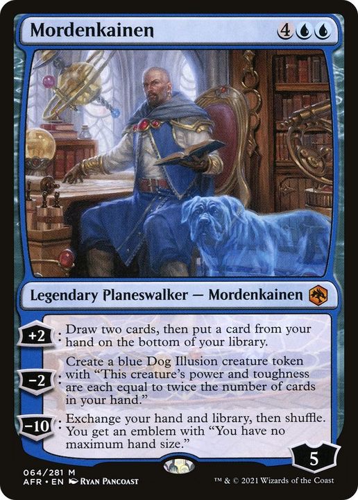 Mordenkainen in the group Magic the Gathering / Types / Colors / Blue at Proxyprinters.com (17447)