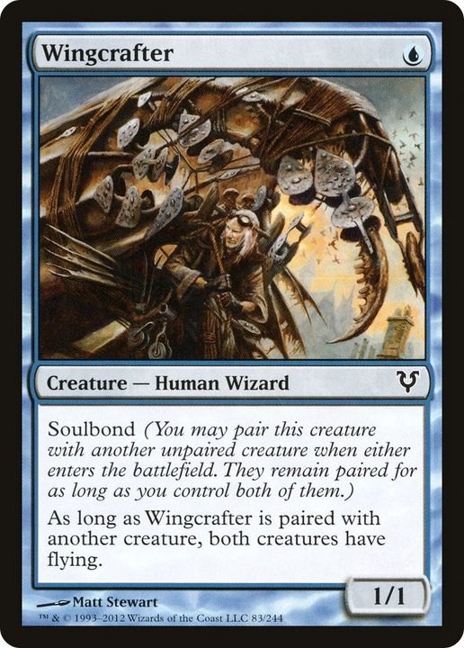 Wingcrafter in the group Magic the Gathering / Types / Creatures / Wizard at Proxyprinters.com (1745)