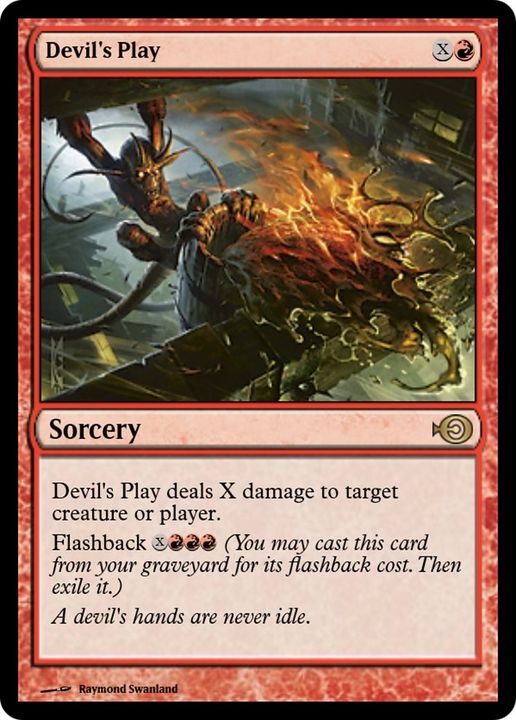 Devil's Play in the group Magic the Gathering / Types / Colors / Red at Proxyprinters.com (1746)