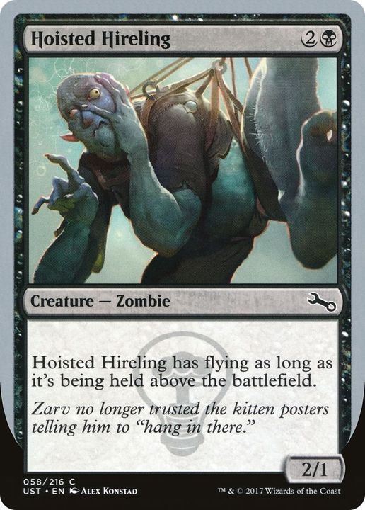 Hoisted Hireling in the group Magic the Gathering / Types / Creatures / Zombie at Proxyprinters.com (17495)