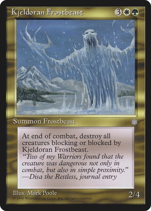 Kjeldoran Frostbeast in the group Advanced search at Proxyprinters.com (17503)