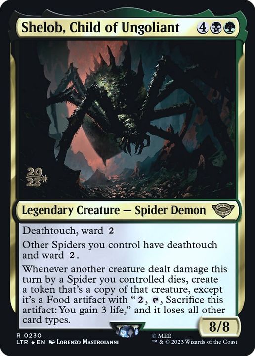 Shelob, Child of Ungoliant in the group Magic the Gathering / Sets / Tales of Middle-earth Promos at Proxyprinters.com (17509)