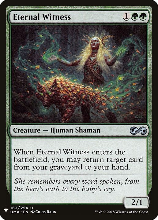 Eternal Witness in the group Magic the Gathering / Sets / The List at Proxyprinters.com (17518)